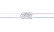 LED module 12V 0.5W, 63lm, warm white 3000K, 170°, IP67, LEMLUX