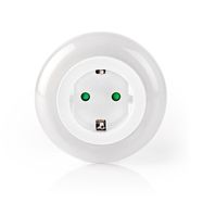 Plug-In LED Night Light | Day/night sensor | 3680 W | 10 lm | Blue / Green / White
