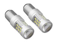 LED AMIO Canbus 24 x SMD 3030, 1157 (P21/5W), White, 12V/24V, 2pcs