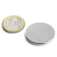 Disc Magnet Ø30x3mm NbFeB N45