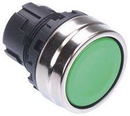 ACTUATOR, PUSHBUTTON SWITCH/METAL, GREEN