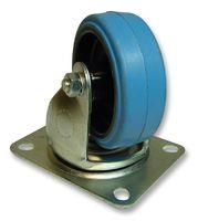 SWIVEL RUBBER CASTOR 100MM