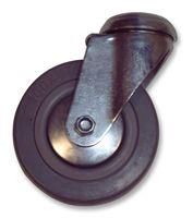 SWIVEL RUBBER CASTOR 125MM