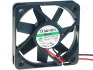 Fan 50x50x10mm 12Vdc 1.32W, 23m³/h 31dBA vapo SUNON RoHS