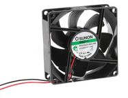 Fan24VDC; 80x80x25mm; 69.66m3/h; 33dBA; Vapo; 4.57mmH2O