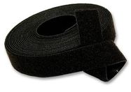Cable tie with velcro fastener 20mm width black KSS