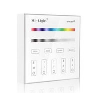 LED controlling panel RGBW, 4 zones, touchscreen, Mi-Light