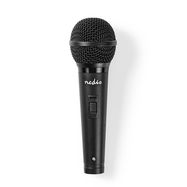 Wired Microphone | Cardioid | Detachable Cable | 5.00 m | 80 Hz - 13 kHz | 600 Ohm | -72 dB | On/Off switch | Travel case included | ABS / Aluminium | Black