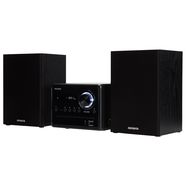 Hi-Fi Micro Music System 20W RMS with Bluetooth/CD/USB Player & FM Radio, Black