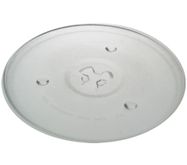 Glass Plate for Microwave Oven 27cm DAEWOO, UFESA with Retainer