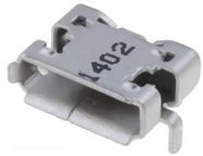 Socket, Micro USB AB SMD RoHS