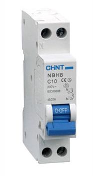 NB1-63 1P C6 6kA MCB, CHINT
