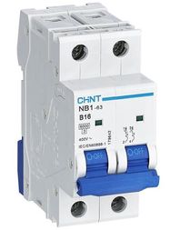 NB1-63 2P D2 6kA, CHINT