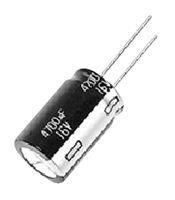 CAP, 27UF, 16VDC, ALU ELEC, RADIAL