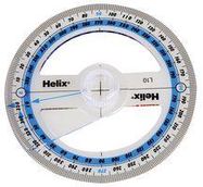 10CM ANGLE MEASURE, 360 DEG PROTRACTOR