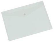 DOC FOLDERS POLY A4 CLEAR 12PK