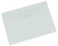 DOC FOLDERS POLY A4 CLEAR 12PK