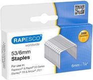 STAPLES 53/6MM, BOX OF 2000