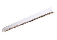 LED linear luminaire RAGGIO, 230Vac, 40W, 120cm, 5000lm, 4000K, IP20, white, series connection, ORO