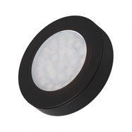 OVAL under cabinet LED luminaire 2W, black, 4000K