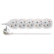 Power Strip SCHUKO – 5 sockets, 1,5m, 1,5mm²