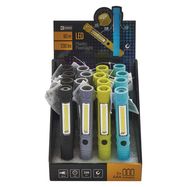 LED flashlight 3W + 1 LED, 230lm, with magnet, EMOS