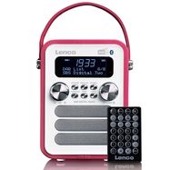 Portable DAB+ FM Radio with Bluetooth® and AUX-input, rechargeable battery White