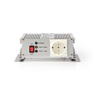 Power Inverter Modified Sine Wave | Input voltage: 12 V DC | Device power output connection(s): Type F (CEE 7/3) | 230 V AC 50 Hz | 600 W | Peak power output: 1500 W | Battery Clamps | Silver