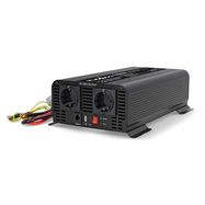 Power Inverter Pure Sine Wave | Input voltage: 24 V DC | Device power output connection(s): Type F (CEE 7/3) / USB-A / USB-C™ | 230 V AC 50 Hz | 1000 W | Peak power output: 2000 W | Screw Terminal | Pure Sine Wave | Fuse | Black