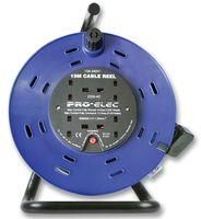 MAINS EXTENSION REEL, 4 OUTLET, UK, 15M