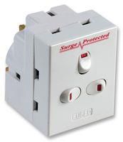 ADAPTOR, FUSED, 3 WAY, SURGE, NEON