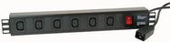 PDU HORZ IEC 1.5U 6 WAY C20 PLUG