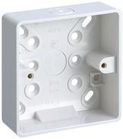 BOX, 1GANG, PVC, 32MM, SURFACE MOUNT