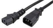 POWER CORD, 10A, IEC C14-IEC C13, 3M