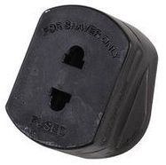 SHAVER ADAPTOR, BLACK