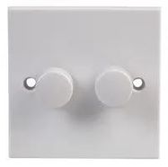 DIMMER SWITCH 2 GANG 2 WAY 400W