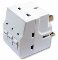 TRAVEL ADAPTER, 230V, 13A, WHT