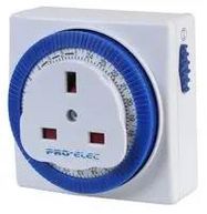 TIMER SWITCH, ANALOGUE, 250VAC