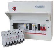 7WAY METAL CONSUMER UNIT + 7 MCBS