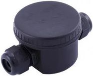 TERMINAL BLOCK, 3 PIN, BLACK, 5-9MM