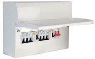 CONSUMER UNIT 6 WAY + 2 X RCD + 6X MCB