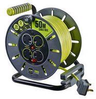 4 SKT 50M 13A LARGE OPEN REEL UK