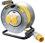 2 SKT 30M 16A 110V CABLE REEL + CUT OUT