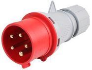 PLUG 32A 5P IP44 400V