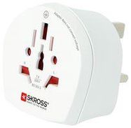 TRAVEL ADAPTER, WORLD-UK, 7A/250V