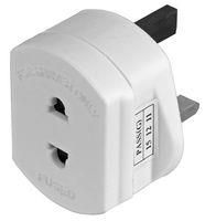 SHAVER ADAPTOR, WHITE