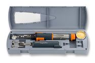 Gas soldering iron kit in toolbox