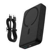 LiPo PowerBank 10000mAh 30W wireless QI 15W charger, with magnet Magsafe compatible BASEUS