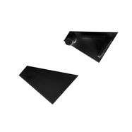 Endcaps for profilecornercorner 30/60, black, 2vnt L+R