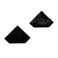Endcap for profilecornercorner 45, black, 1vnt